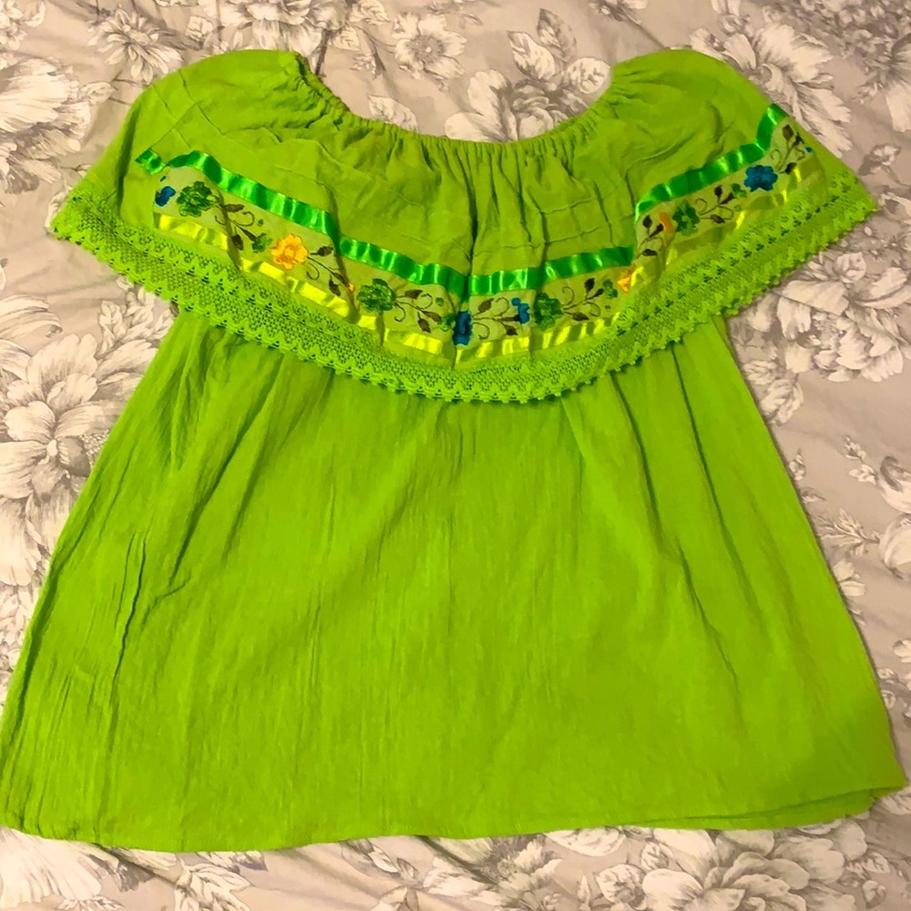 Lime Blouse
